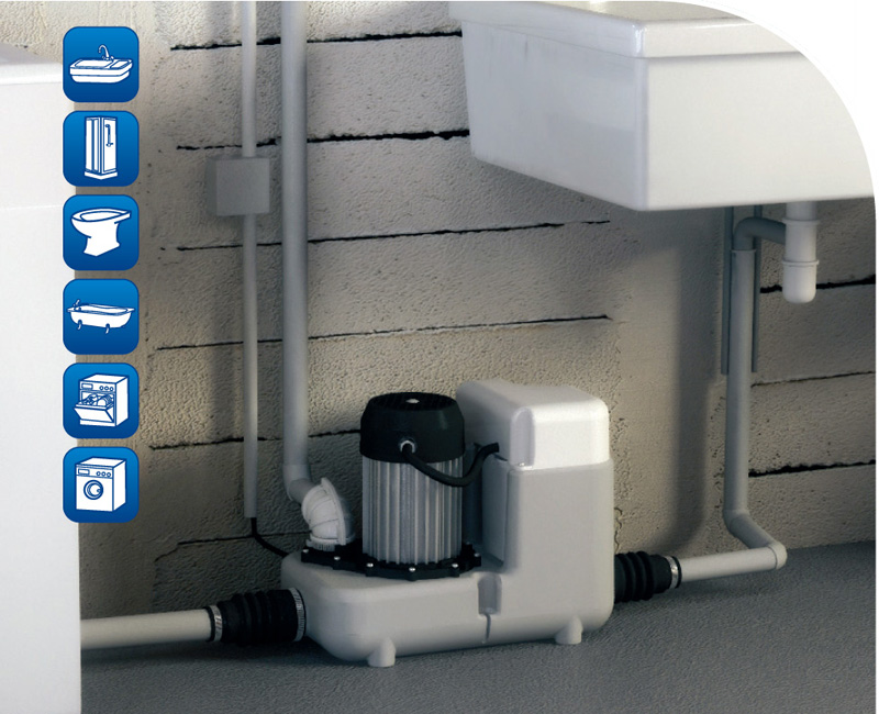 Kitchen wastewater lift pump (high temperature type)