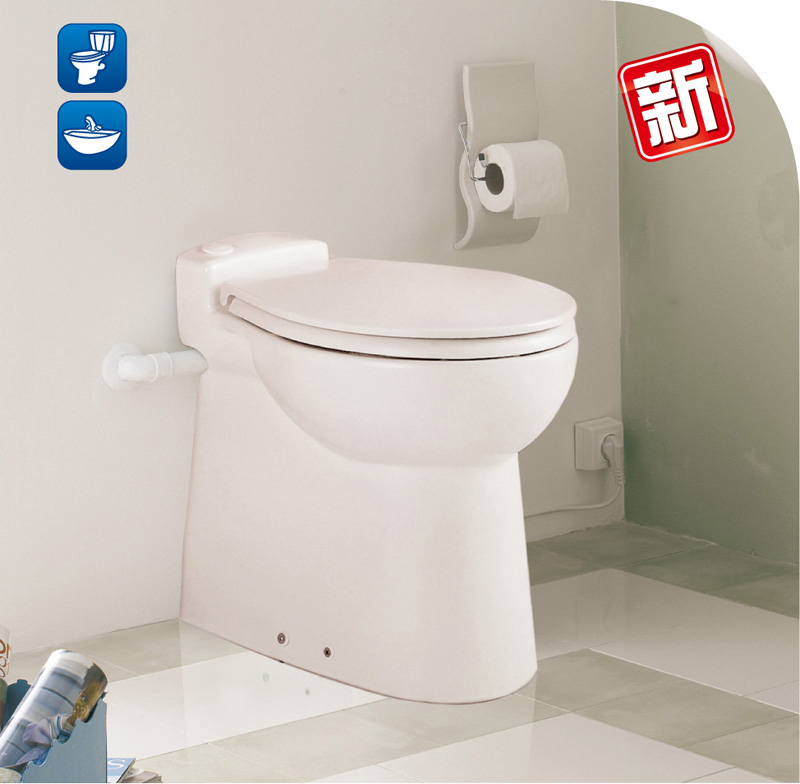 Sewage lifting seat toilet (type B)